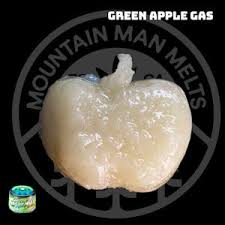 Green Apple Gas Cold Cure Rosin [CA] Mountain Man Melts