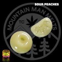 Sour Peaches Cold Cure Rosin [CA] Mountain Man Melts